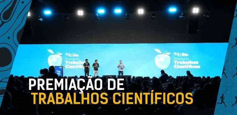 Premiação de trabalhos científicos